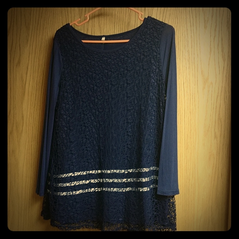 Navy Blue Tunic